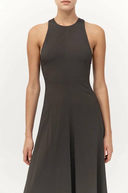 St. Agni Cut Away Maxi Dress