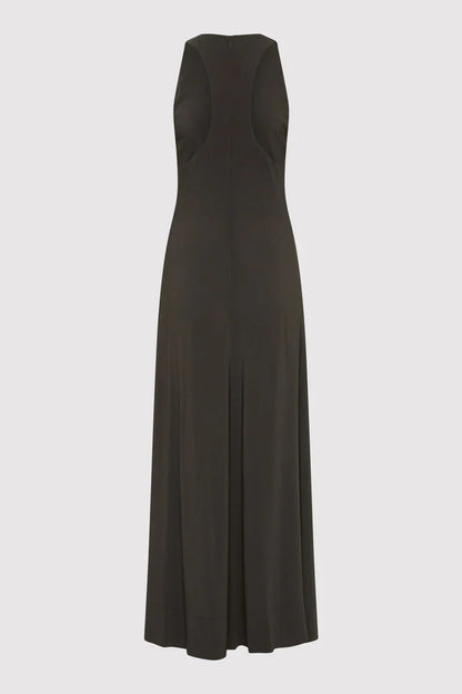 St. Agni Cut Away Maxi Dress