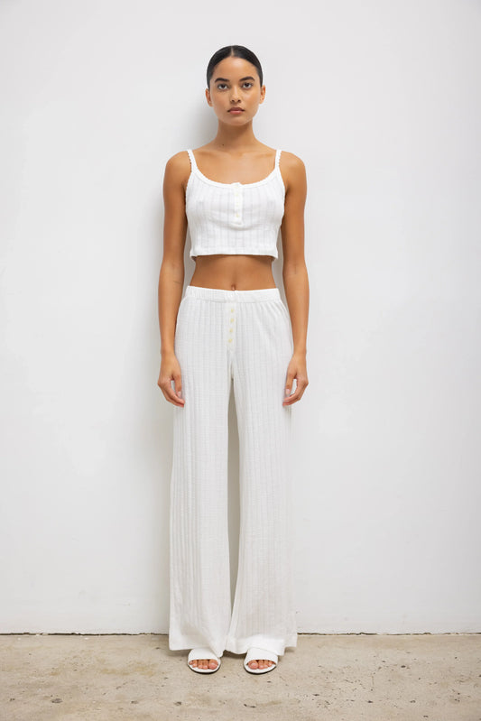 Leset Pointelle Boxer Pant
