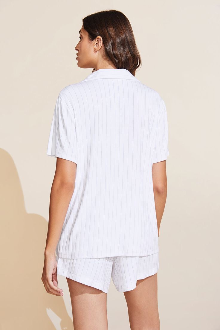 Eberjey Gisele Rib Relaxed Short PJ Set