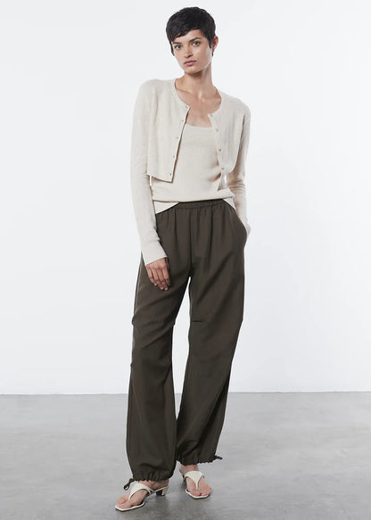 Enza Costa Linen Knit Scoop Tank
