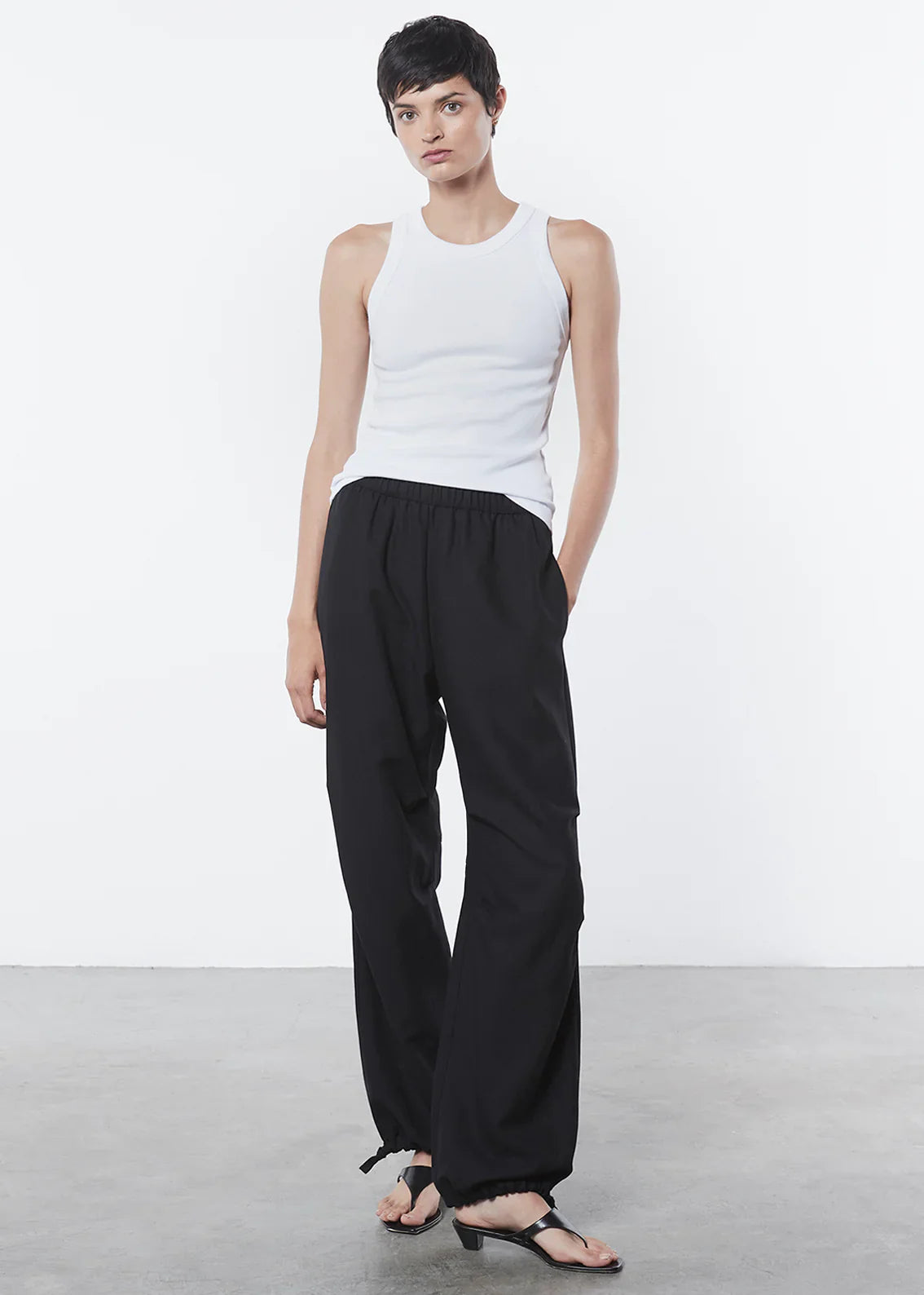 Enza Costa Supima Cotton Sheath Tank