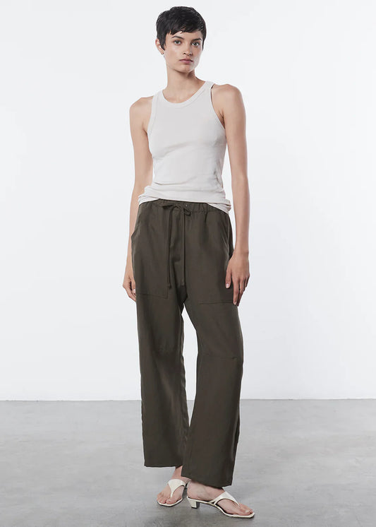 Enza Costa Supima Cotton Sheath Tank