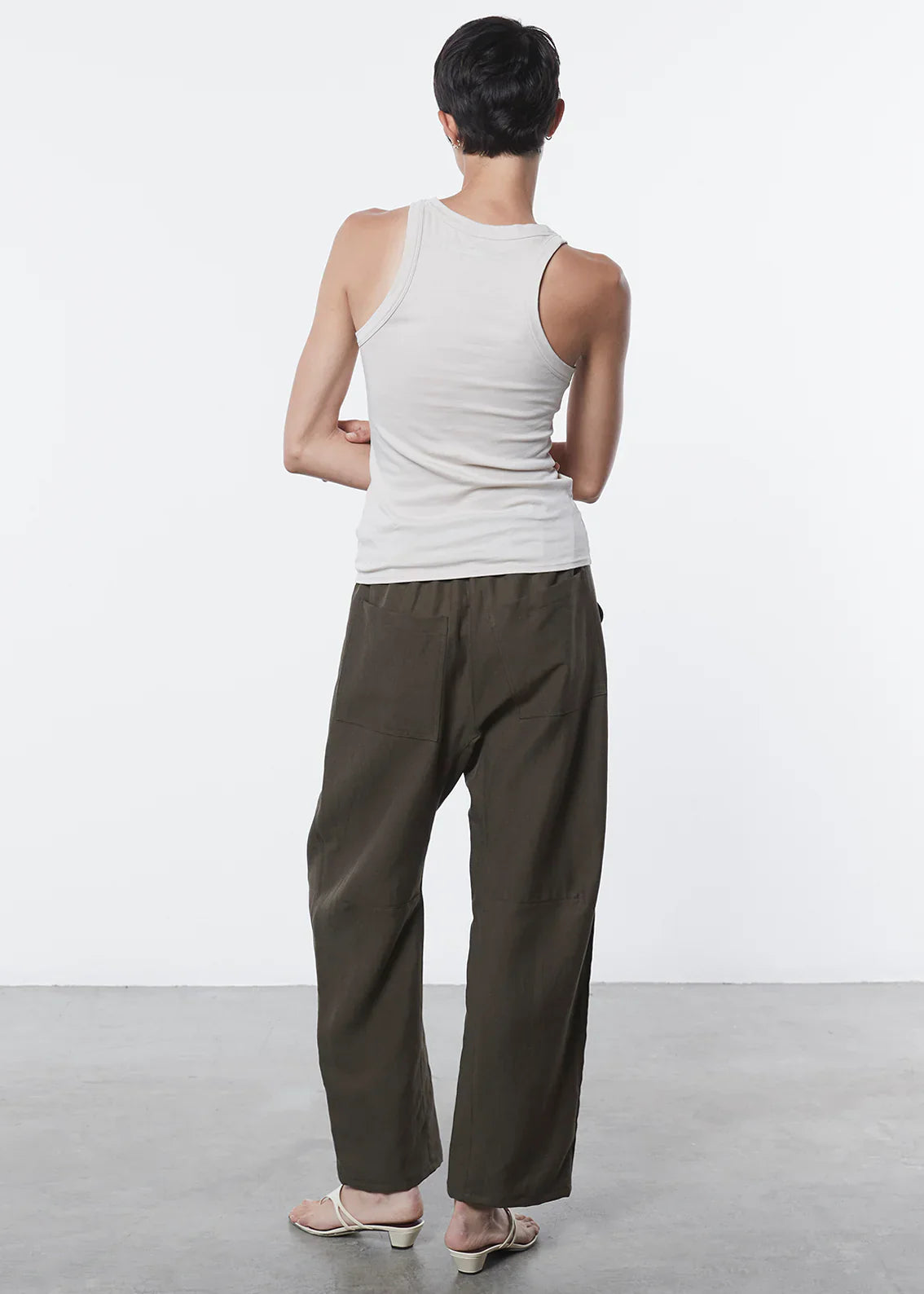 Enza Costa Supima Cotton Sheath Tank