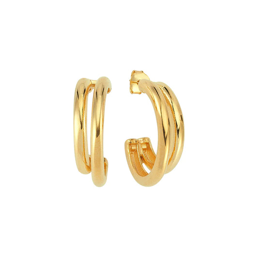 Irem Double Donut Earrings