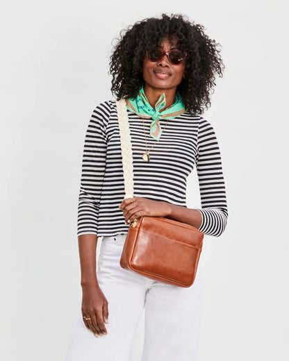 Clare V Braided Rope Crossbody Strap