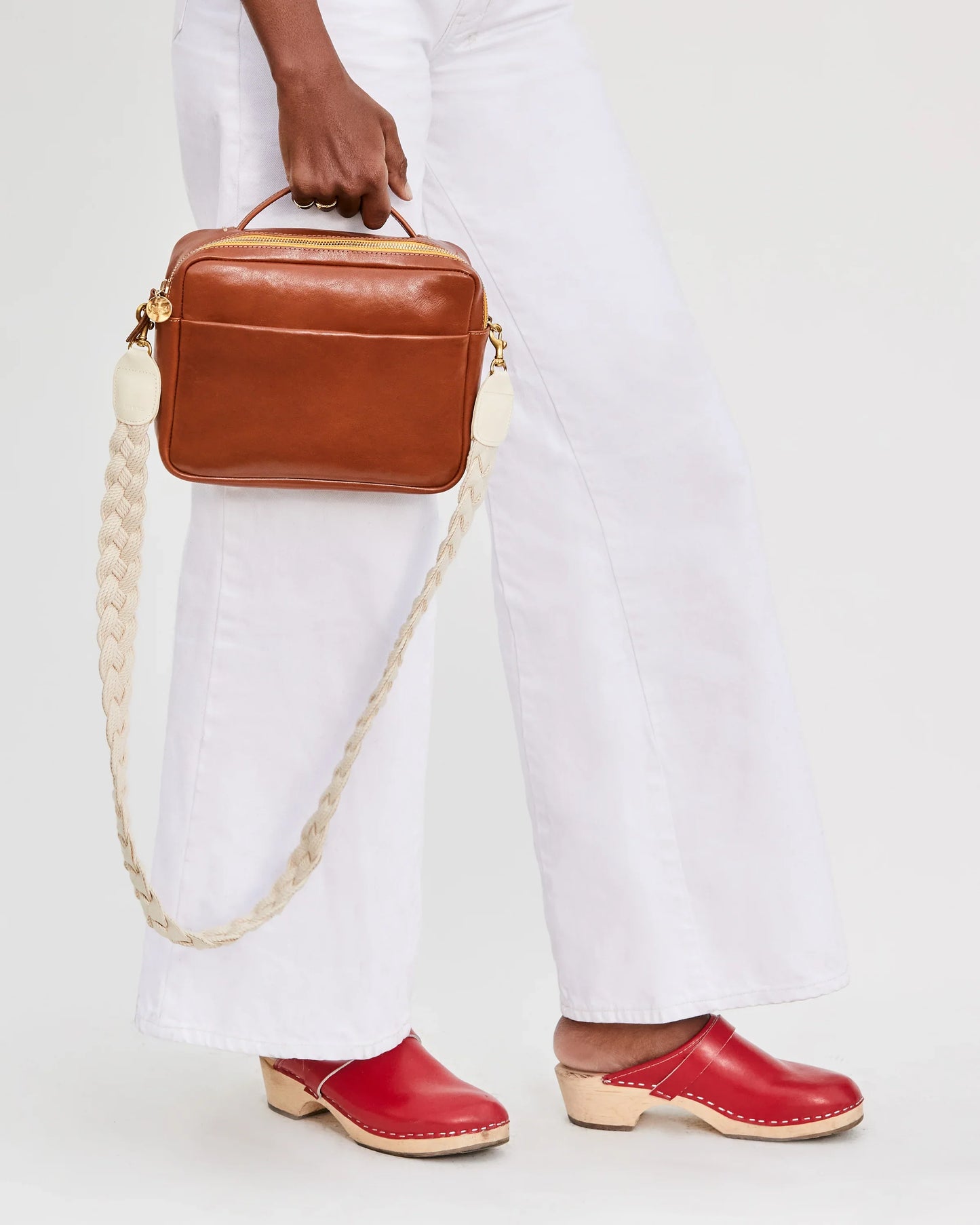 Clare V Braided Rope Crossbody Strap
