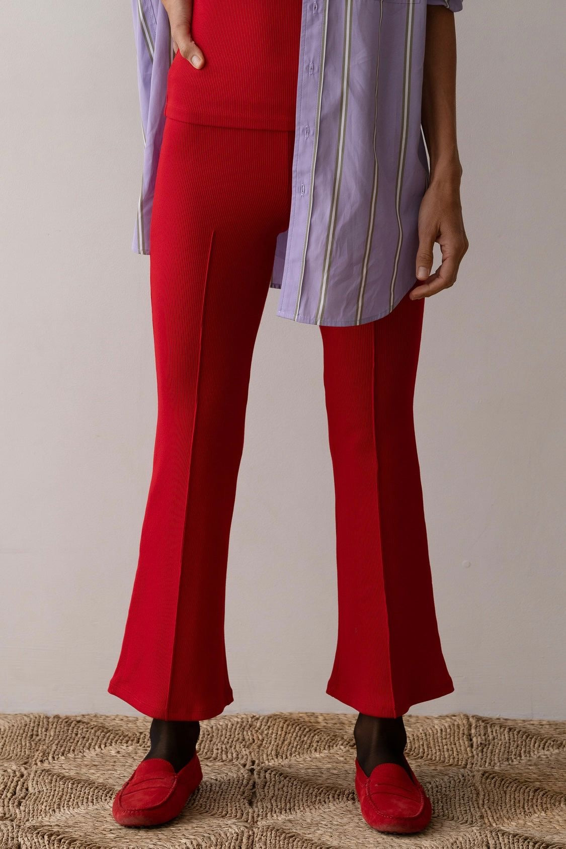 Donni Rib Kick Flare