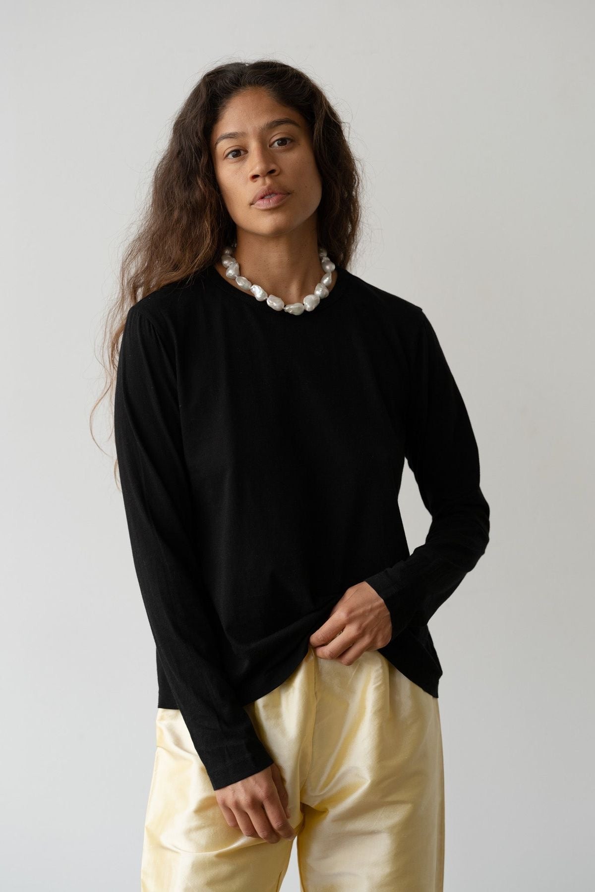 Donni Jersey Long Sleeve Tee