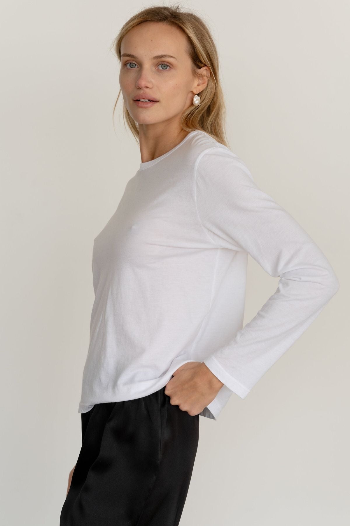 Donni Jersey Long Sleeve Tee