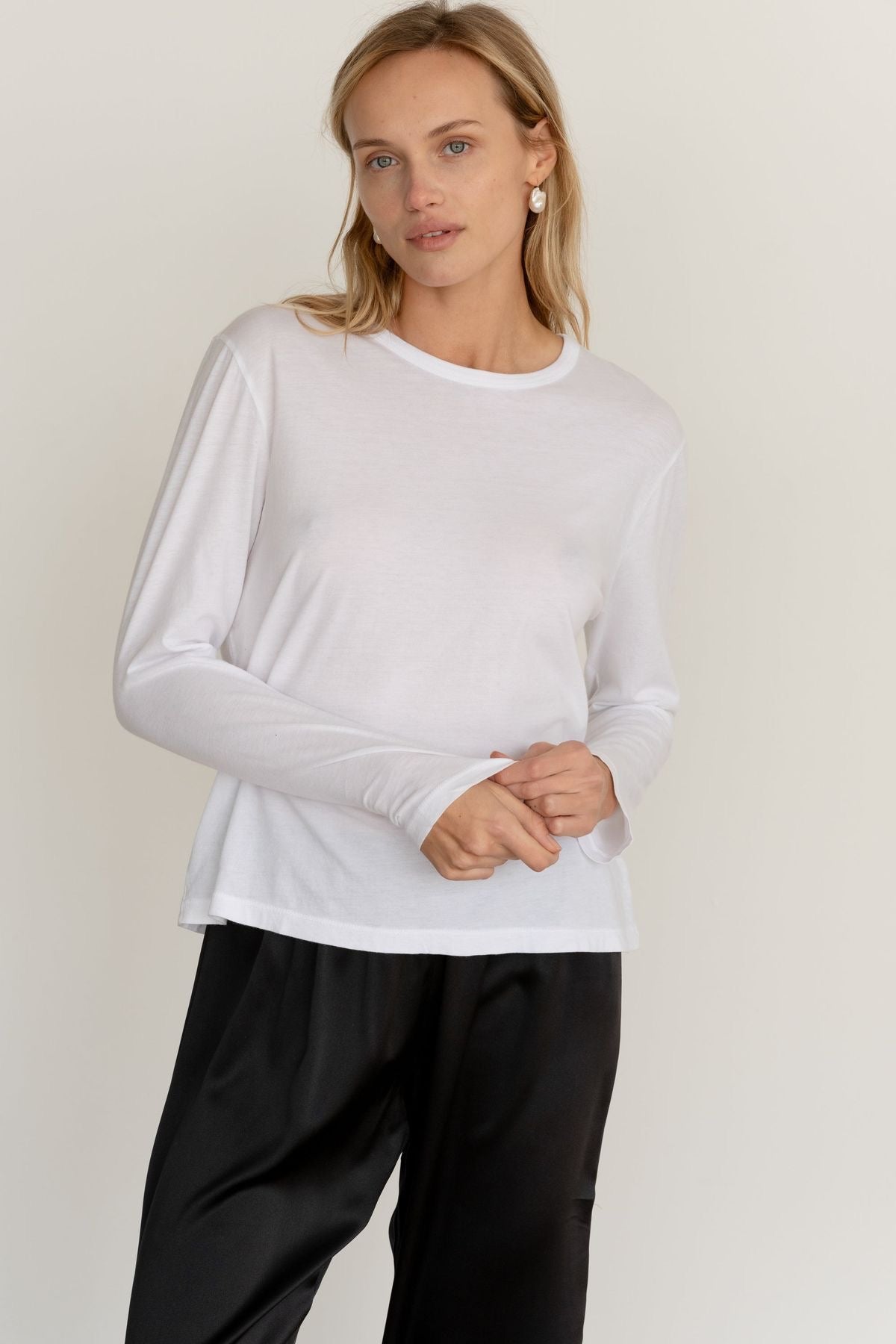 Donni Jersey Long Sleeve Tee