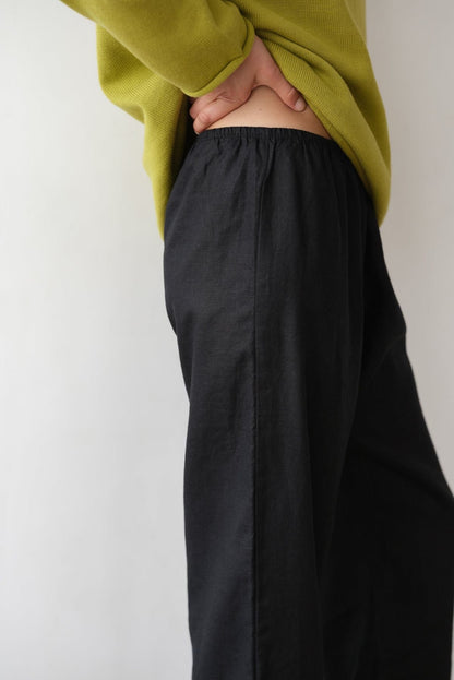 Donni Linen Simple Pant