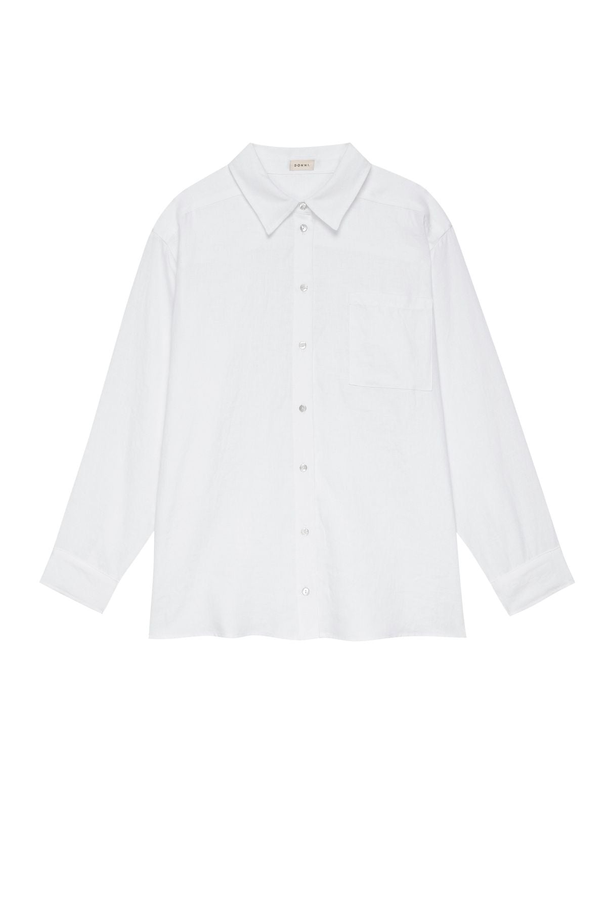 Donni Linen Relaxed Shirt