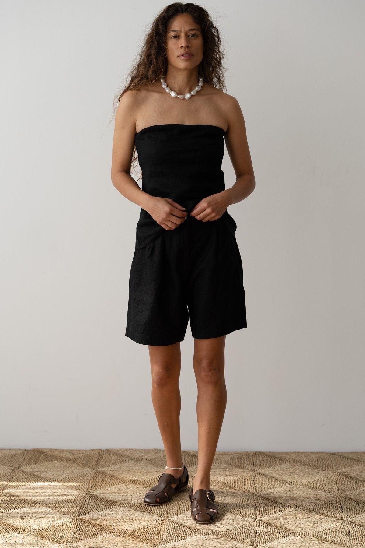 Donni Linen Tube Top