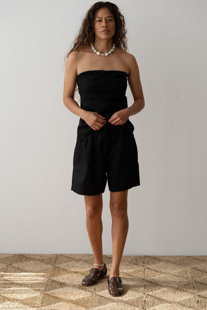Donni Linen Tube Top