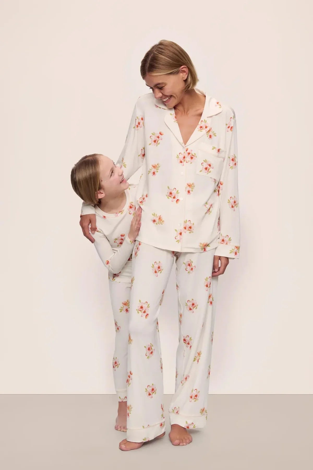 Eberjey Gisele Printed Long PJ Set