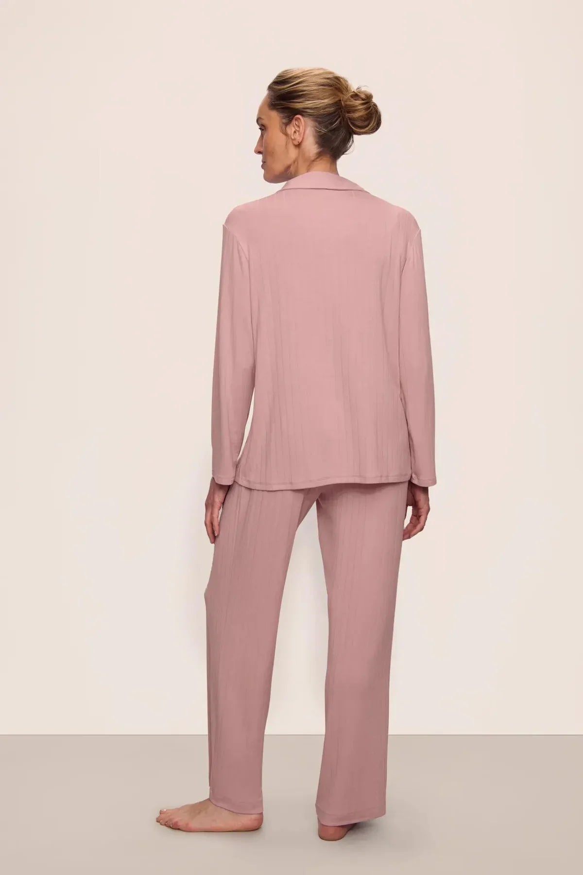 Eberjey Rib Long PJ Set