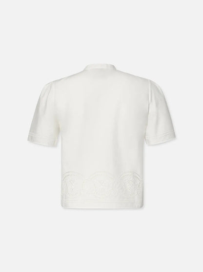 Frame Embroidered S/S Shirt