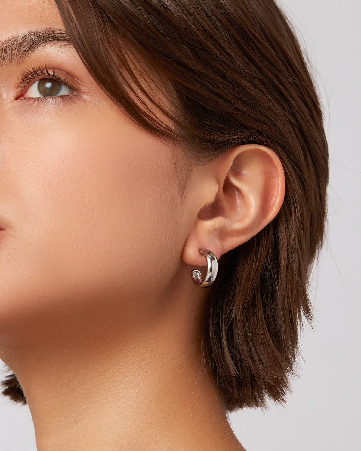 Jenny Bird Staple Hoops Small
