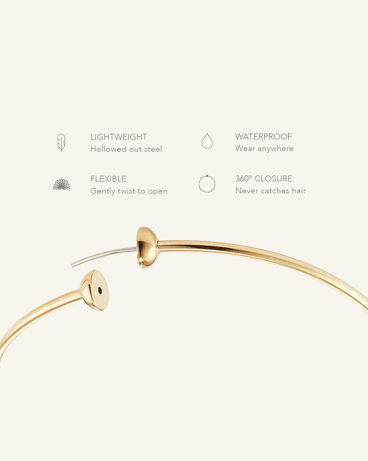 Jenny Bird Icon Hoops Medium