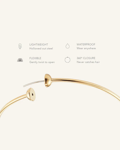 Jenny Bird Icon Hoops Medium