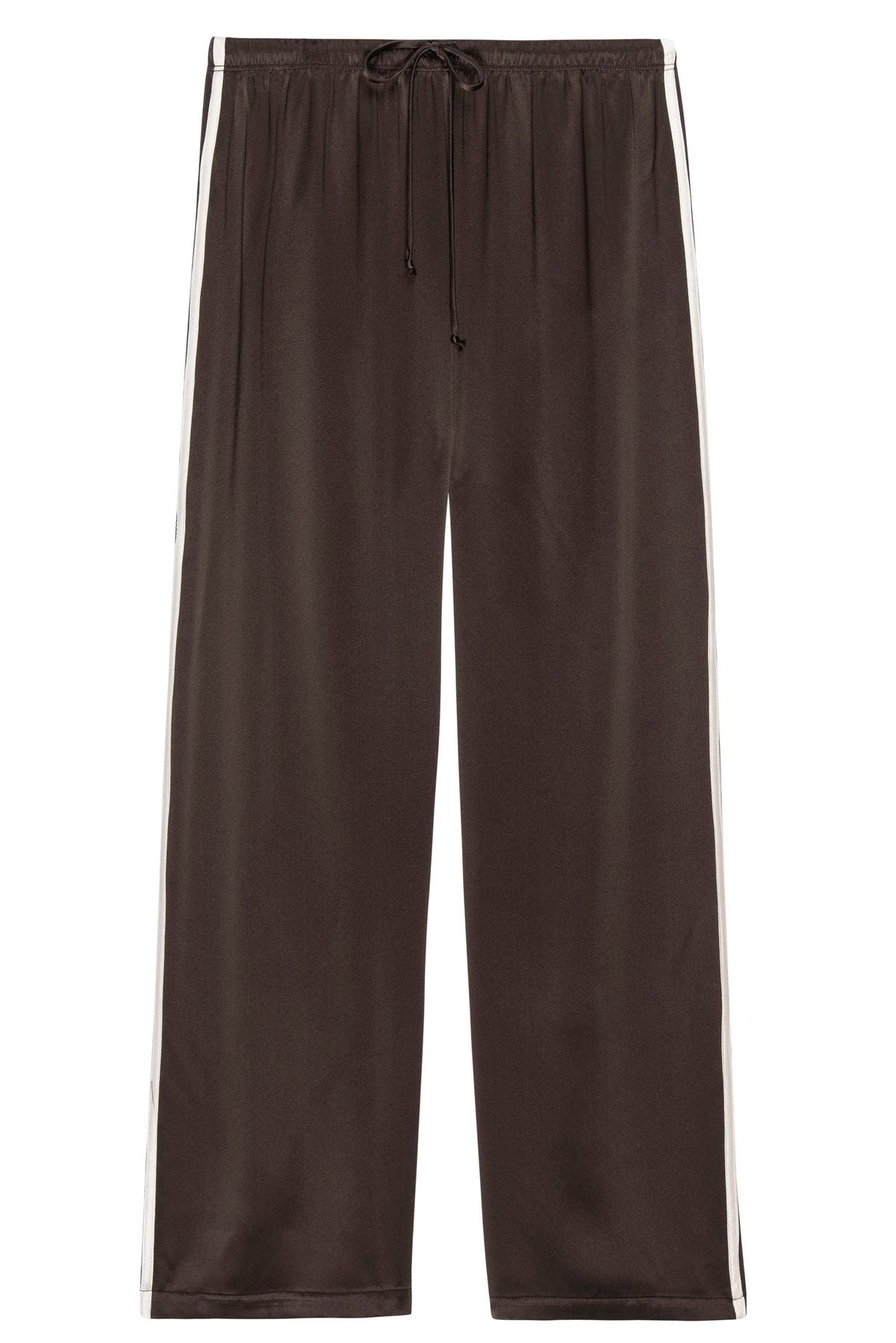 Donni Silk Stripe Crop Pant