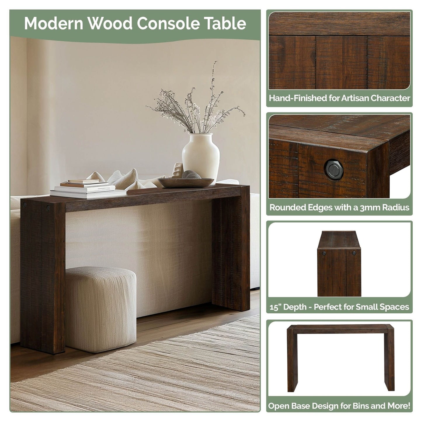 INK IVY Monterey Console Table