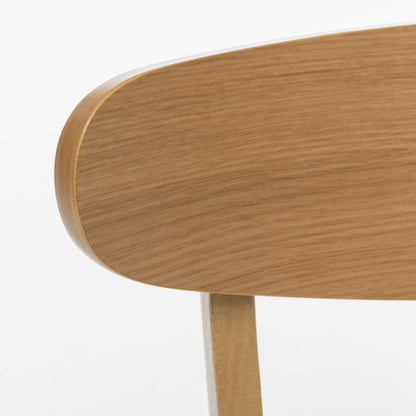 Abrielle Mid-Century Modern Upholstered Rubberwood Dining Chair (Set of 2) by Christopher Knight Home