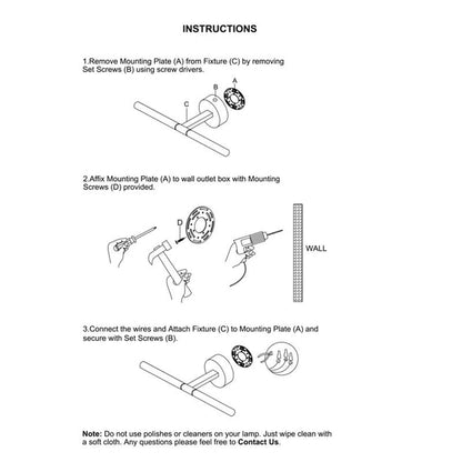 KAYLA Modern Wall Sconces, Brass Wall Mounted Lights, Bathroom Wall Picture Light for Living Room, Indoor Sconce Lighting - N/A