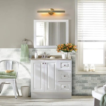 KAYLA Modern Wall Sconces, Brass Wall Mounted Lights, Bathroom Wall Picture Light for Living Room, Indoor Sconce Lighting - N/A