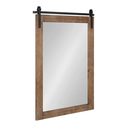 Kate and Laurel Cates Rustic Rectangular Wall Mirror