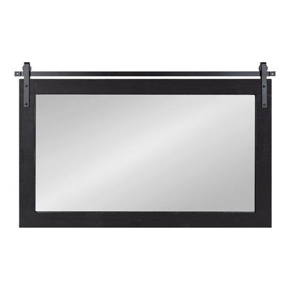 Kate and Laurel Cates Rustic Rectangular Wall Mirror