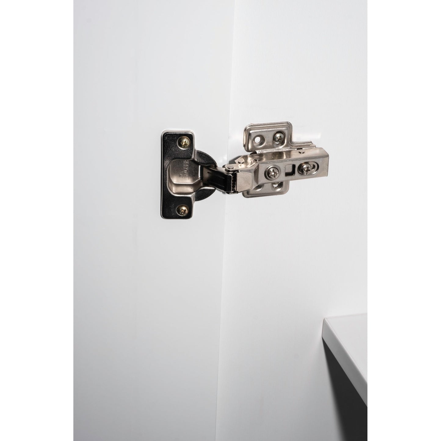 Palace Imports 100% Solid Wood Kyle 4-Door Wardrobe Armoire with Solid Wood or Mirrored Doors