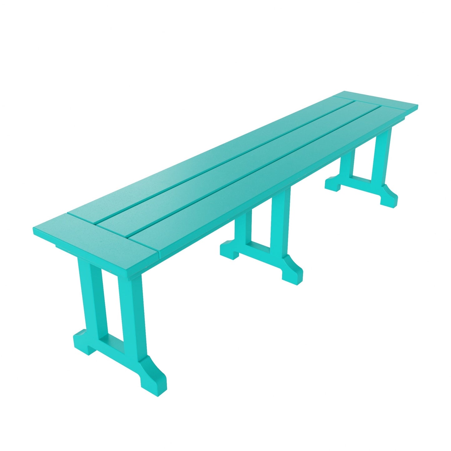Polytrends Laguna Hdpe All Weather Outdoor Patio 65 Bench