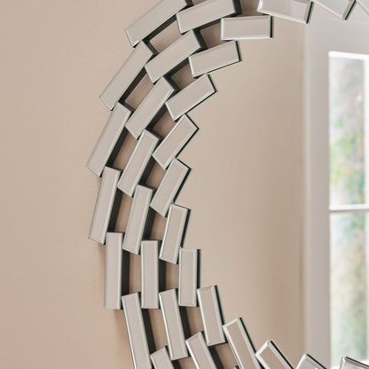 Lileas Glam Wall Mirror by Christopher Knight Home - Silver