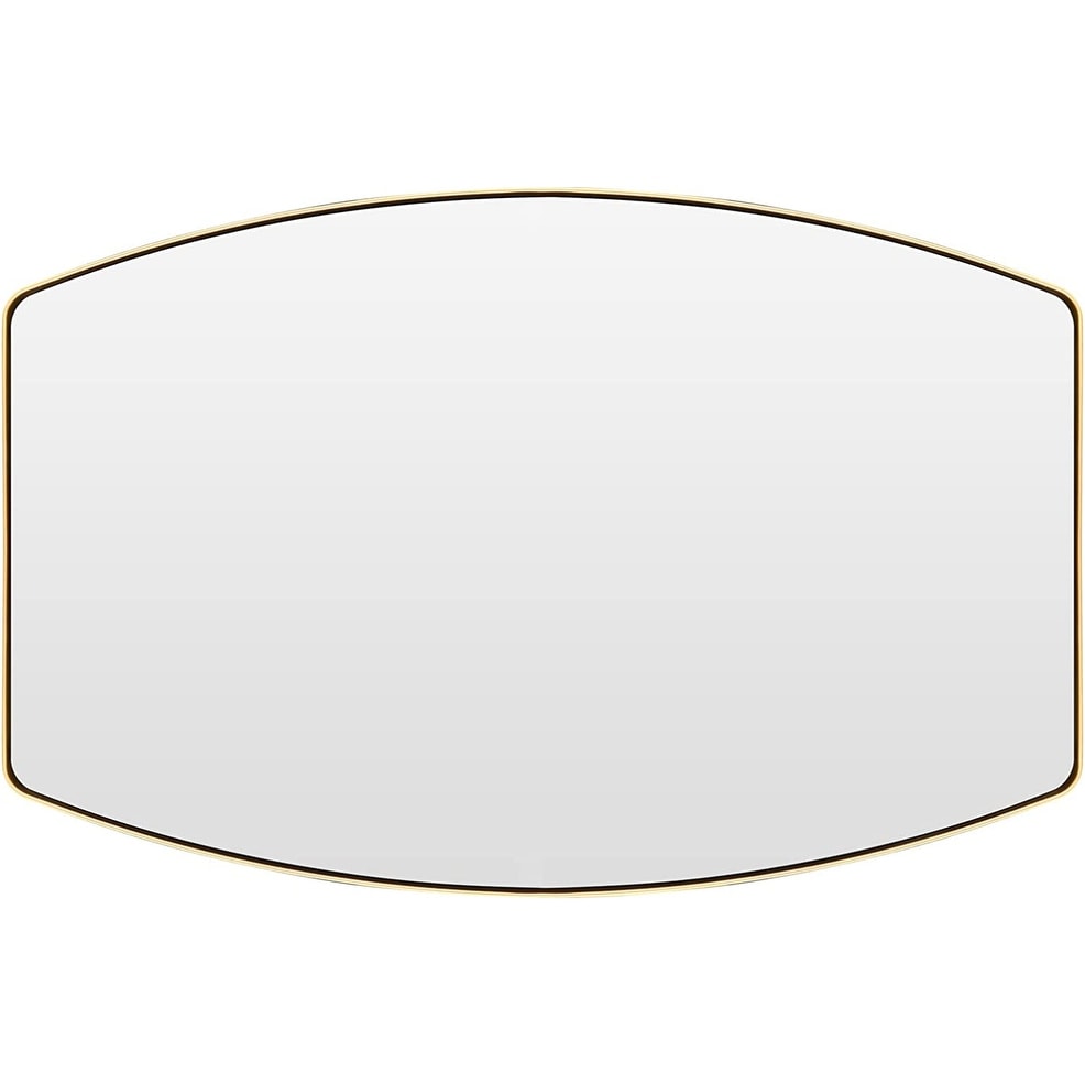 MacLuu Oblong Metal Wall Mirror
