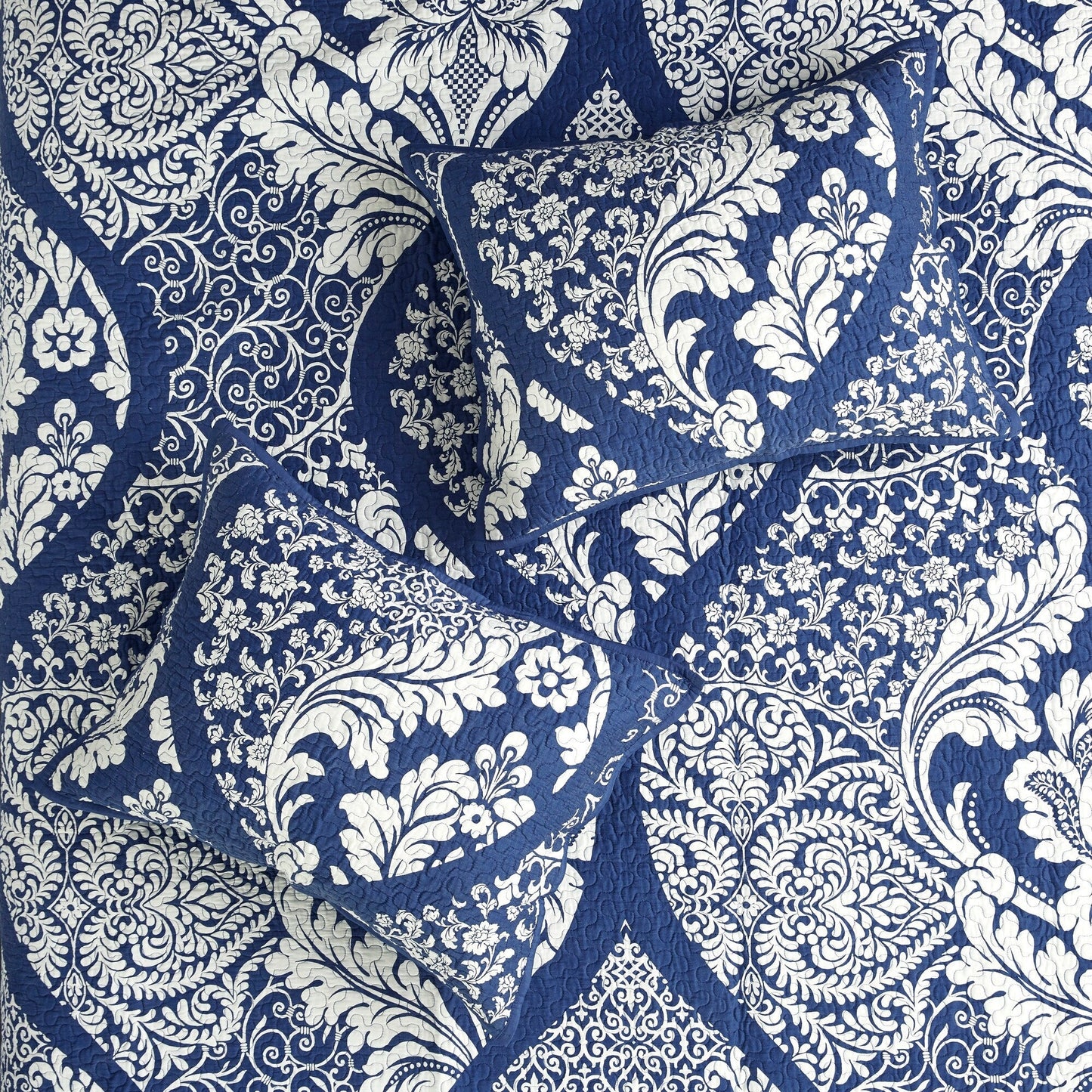 Madison Park Marcella 7 Piece Cotton Printed Comforter Set