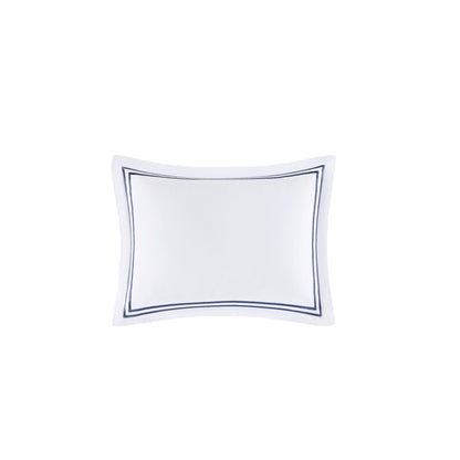 Madison Park Signature 500 Thread Count Luxury Collection 100% Cotton Sateen Embroidered Duvet Cover Set