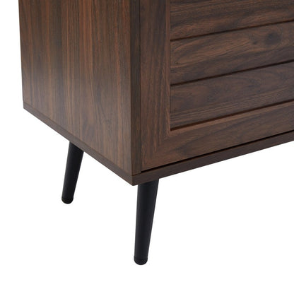 Mid-Century Modern TV Stand For TVs Up To 70 Entertainment Center Media Console - 20.5'' H X 59'' W X 15.5'' D