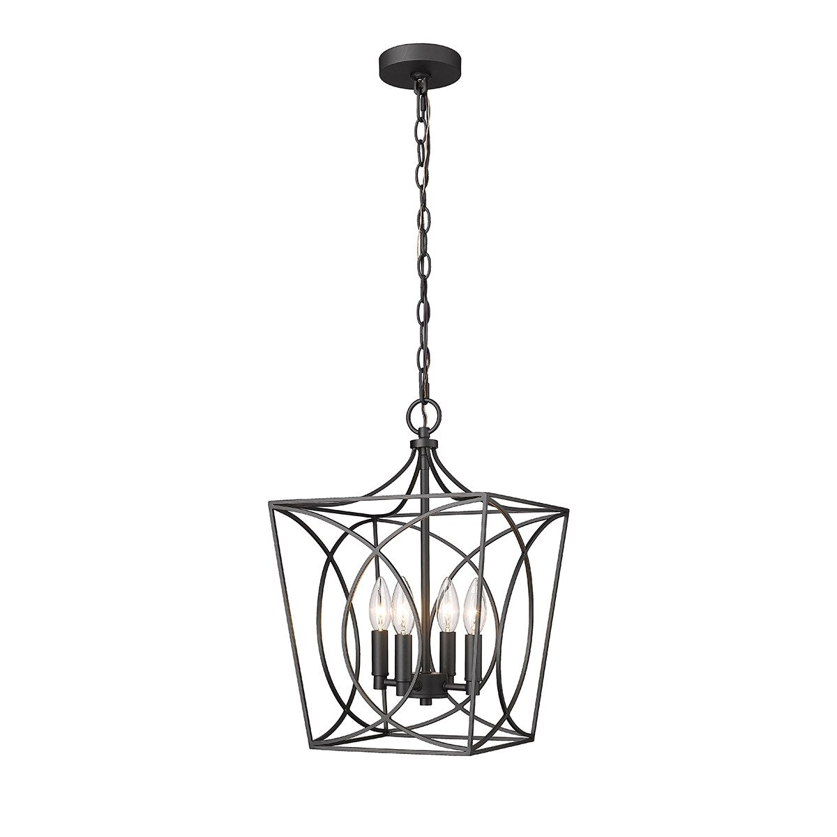 Millennium Lighting Tracy 4 Light Pendant Fixture in Multiple Finishes
