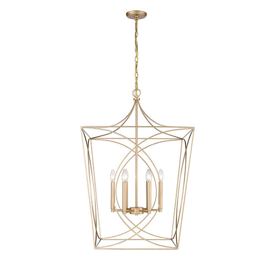 Millennium Lighting Tracy 4 Light Pendant Fixture in Multiple Finishes