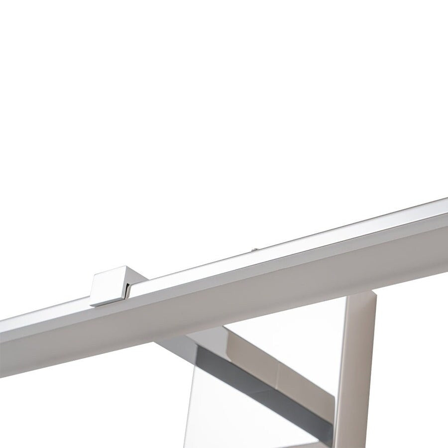 Minimalist Chrome Dimmable LED Linear Vanity Light