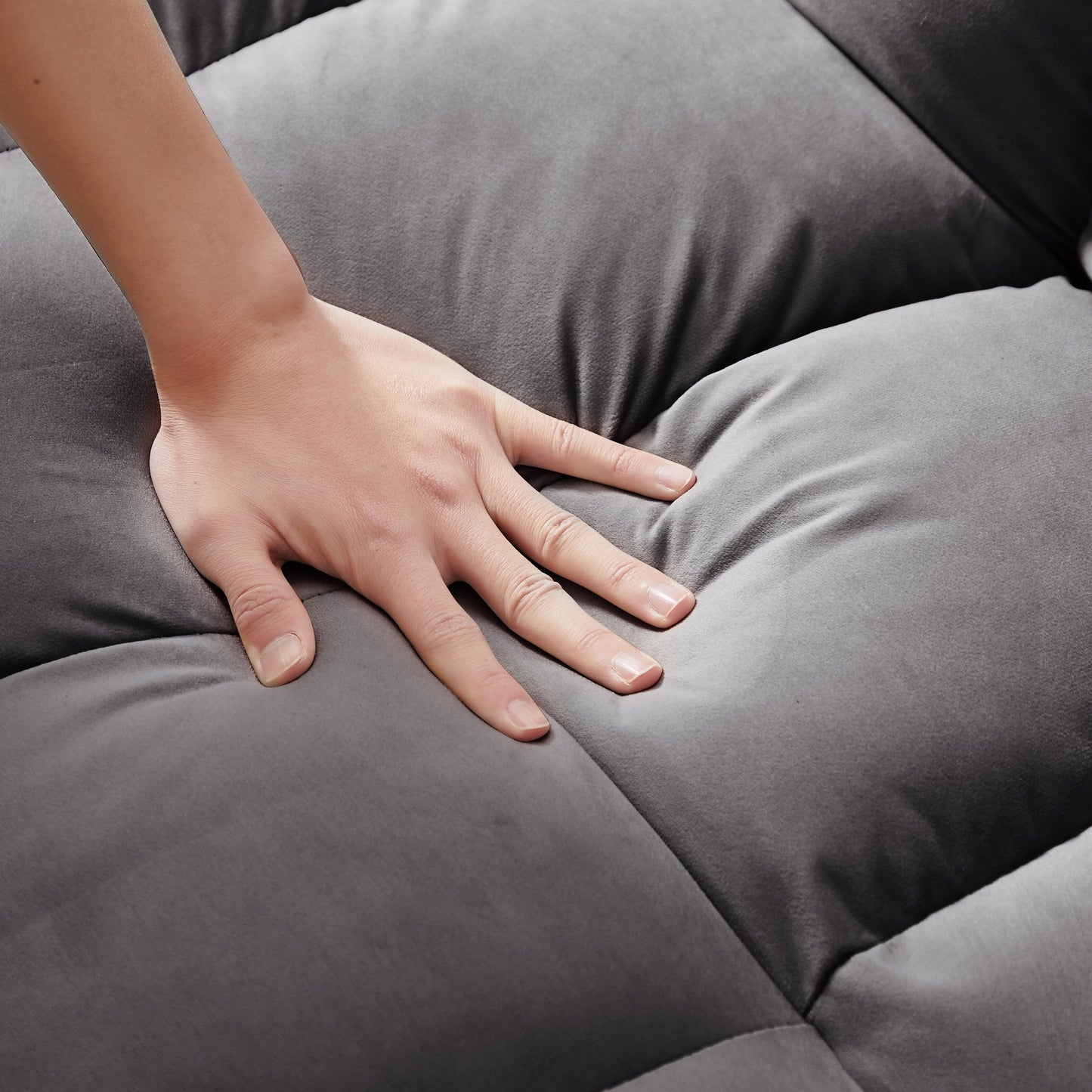 Modern 70.86 3 in 1 Single Convertible Sofa Bed with Adjustable Back and Moving Wheel for Living Room