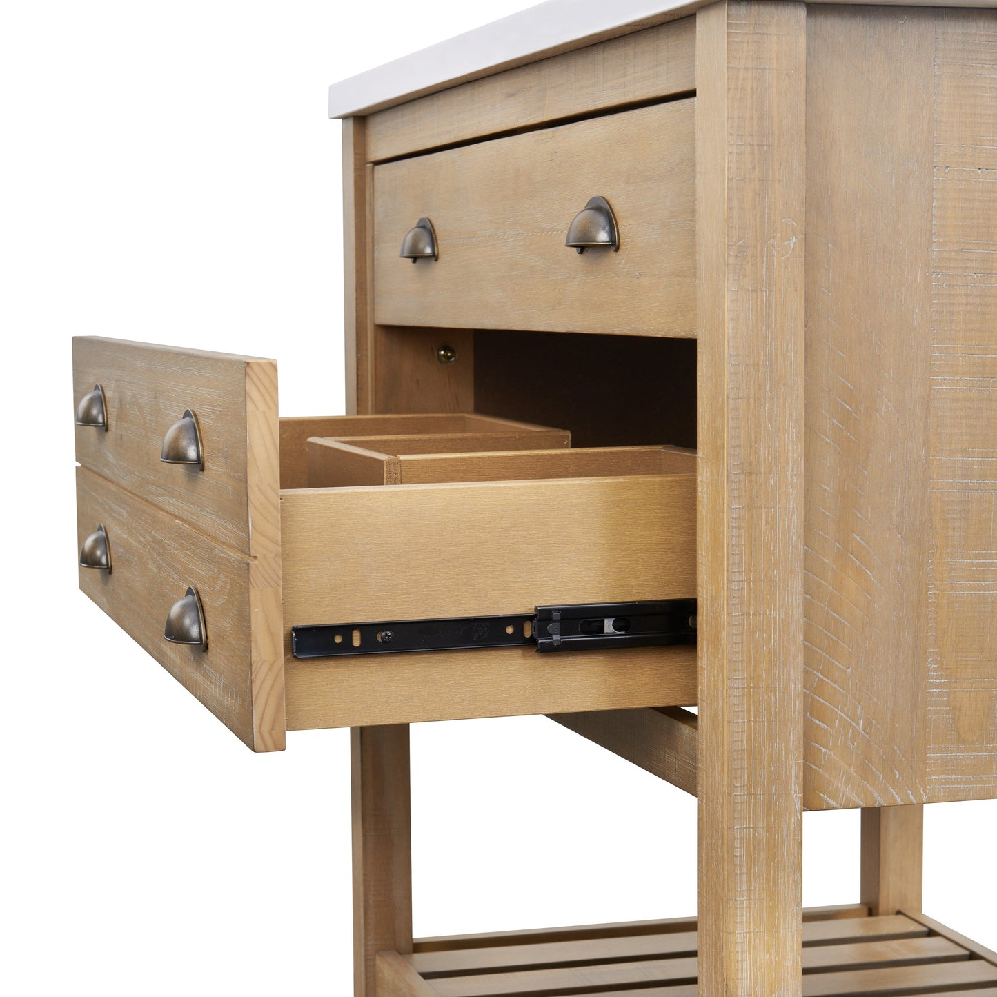 Monterey 37 Farmhouse Single Bathroom Vanity with Top