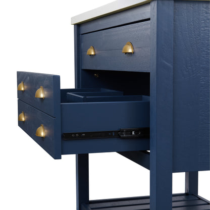 Monterey 37 Farmhouse Single Bathroom Vanity with Top