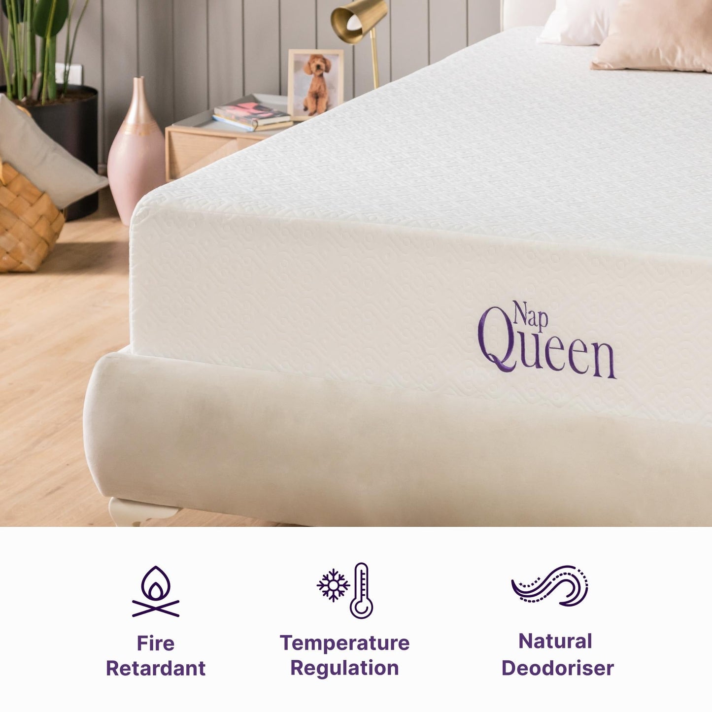 NapQueen Elizabeth 10 Cooling Gel Memory Foam Mattress