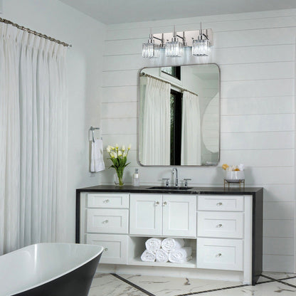 Ora Modern Dimmable Crystal Bathroom Light Fixtures Over Mirror Glam Vanity Lights