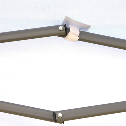 Outsunny Heavy Duty Pop Up Canopy with Sturdy Frame, UV Fighting Roof, Carry Bag for Patio, Backyard, Beach, Garden