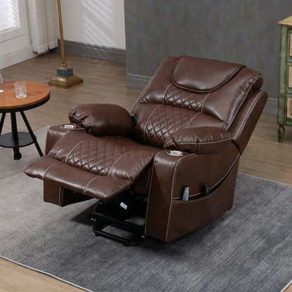 Oversized Electric Recliner Chair Elderly Power Lift Chair, 400 lbs.