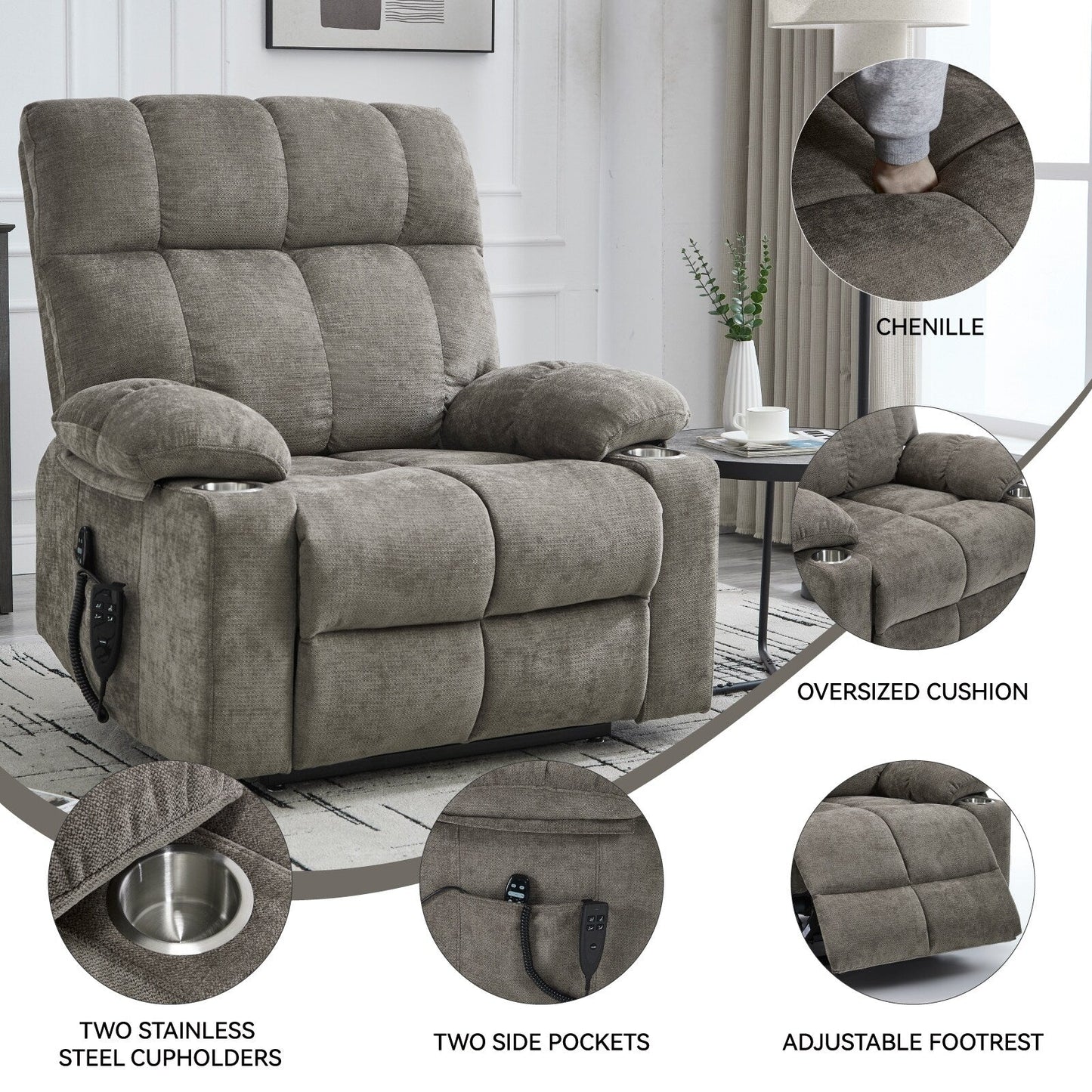 Power Lift Recliner Chair